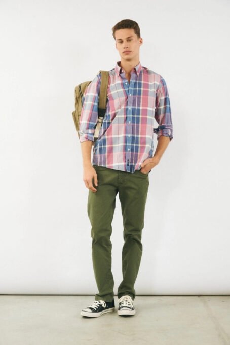 CAMISA TOKYO CUADROS ML - Imagen 2