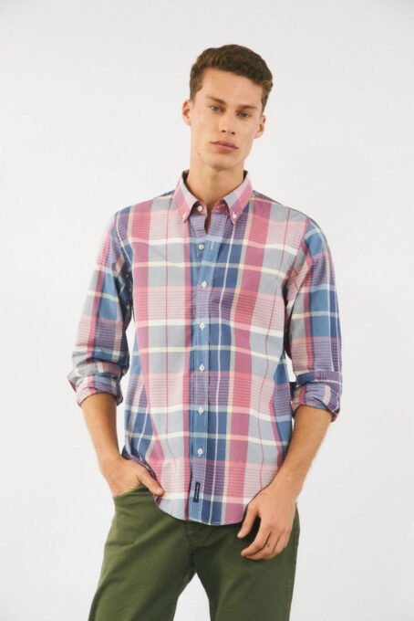 CAMISA TOKYO CUADROS ML