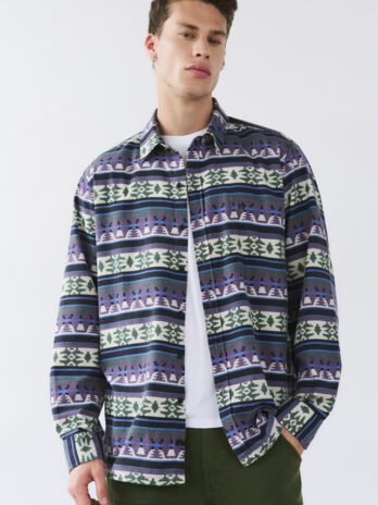 CAMISA BRAD VIYELA ESTAMPADA