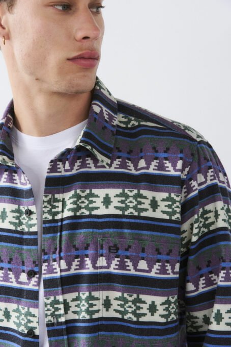 CAMISA BRAD VIYELA ESTAMPADA - Imagen 5